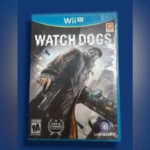 Watch Dogs Nintendo Wii U complete CIB case WatchDogs Tested